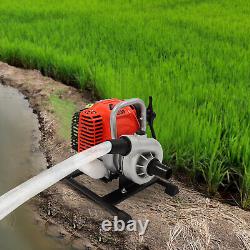 4 Stroke Portable Gas Powered Water Pump Garden Water Transfer Irrigation Pump