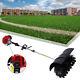 52cc Portable Gas Artificial Grass Brush Power Broom, Handheld Turf Lawn Sweeper