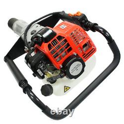 52cc Gas Powered Pile Driver T Post Pole Fence Portable 2 Stroke Fencing Hammer