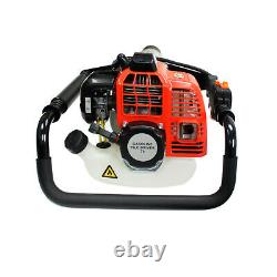 52cc Gas Powered Pile Driver T Post Pole Fence Portable 2 Stroke Fencing Hammer