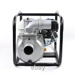 60m3/h Portable Gas-Powered Water Pump with 210cc OHV Engine 198GPM Trash Pump