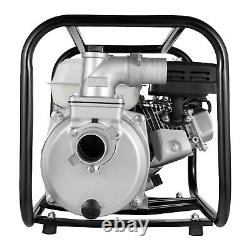 6.5HP 4-Stroke Portable Gasoline Water Pump Gas-Powered Semi-Trash Water Pump