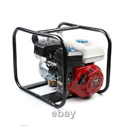7.5HP 4-Stroke Gas Powered Portable Water Transfer Pump Irrigation 3.6L US