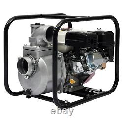 7.5HP 4-Stroke Gasoline Water Pump 3 Portable Gas-Power Semi-Trash Water Pump