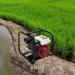 7.5HP 4 Stroke Gasoline Water Pump 3 Portable Gas-Powered Semi-Trash Water Pump