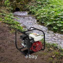 7.5HP 4 Stroke Gasoline Water Pump 3 Portable Gas-Powered Semi-Trash Water Pump