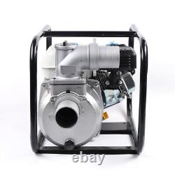 7.5HP 4 Stroke Gasoline Water Pump 3 Portable Gas-Powered Semi-Trash Water Pump