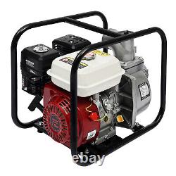 7.5HP 4 Stroke Gasoline Water Pump 3 Portable Gas-Powered Semi-Trash Water Pump