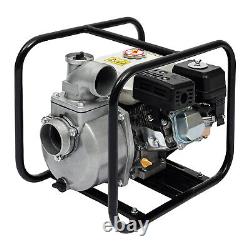 7.5HP 4 Stroke Gasoline Water Pump 3 Portable Gas-Powered Semi-Trash Water Pump