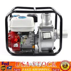 7.5HP 4 Stroke Gasoline Water Pump 3 Portable Gas-Powered Semi-Trash Water pump