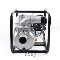 7.5HP 4 Stroke Gasoline Water Pump 3 Portable Gas-Powered Semi-Trash Water pump