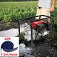 7.5 Hp 2 Portable Gas Powered Water Pump Gasoline Water Pump 212cc With 7.5m Hose