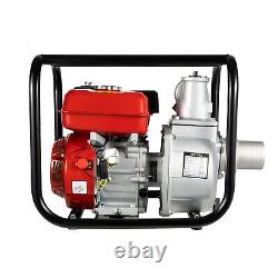 7.5 HP 3 Gasoline Water Pump 3000W Portable Gas-Powered Garden Irrigation Pump