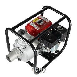 7.5 HP 3 Gasoline Water Pump 3000W Portable Gas-Powered Garden Irrigation Pump