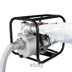 7.5 HP 3 Gasoline Water Pump 3000W Portable Gas-Powered Garden Irrigation Pump