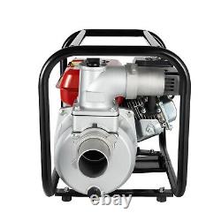 7.5 HP 3 Gasoline Water Pump 3000W Portable Gas-Powered Garden Irrigation Pump