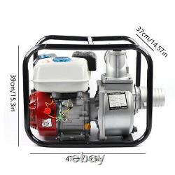 7.5 HP 3 Inch Portable Gas-Powered Water Transfer Pump Landscaping or Gardening