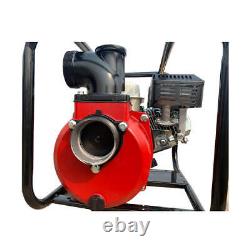 8 HP 3 Portable Gas-Powered Trash Water Pump 4 Stroke Gasoline Water Pump