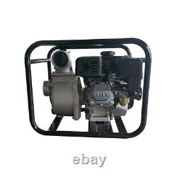 8 HP 4 Stroke 3 Inch Gasoline Engine Water Pump Portable Gas Powered Semi-Trash