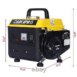 900W Outdoor Camping Generator Low Noise Light Portable Gas Powered Generator