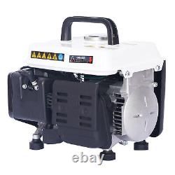 900W Portable Gas Oil Mix Powered Generator Set Low Noise Outdoor Home Camping
