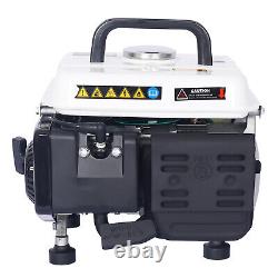900W Portable Gas Oil Mix Powered Generator Set Low Noise Outdoor Home Camping