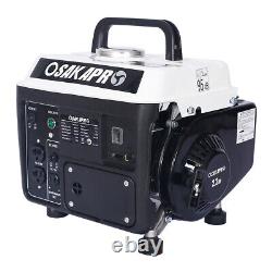 900W Portable Generator Low Noise Gas Powered Generator Outdoor Power Equipment