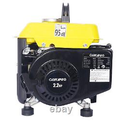 900W Portable Generator Low Noise Gas Powered Inverter Generator 71cc 2-Stroke