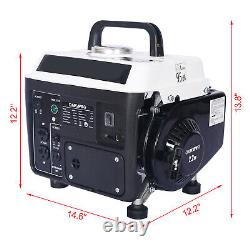 900W Portable Outdoor Home Generator 95dB Low Noise Gas Powered EPA Compliant