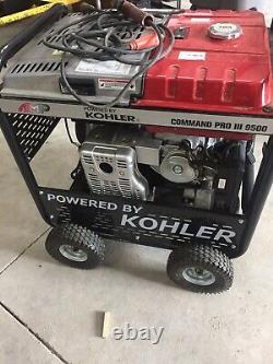 AMP Kohler Command Pro iii 9500, Gas Powered Welder, Compressor, and Generator