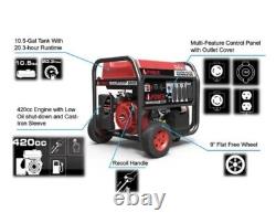A-iPower 10,000-Watt Portable RV Ready Gas Powered Generator with Electric Start