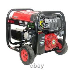 A-iPower 12,000-W Portable Dual Fuel Gas Powered Generator with Electric Start