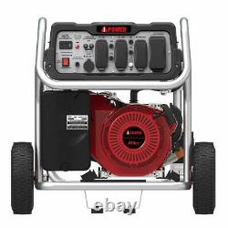 A-iPower 12,000-W Portable Gas Powered Electric Start Generator with Wheel Kit
