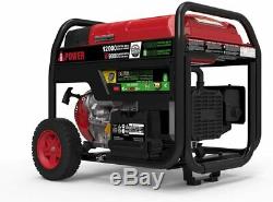 A-iPower 12,000-W Portable Hybrid Dual Fuel Gas Powered Electric Start Generator