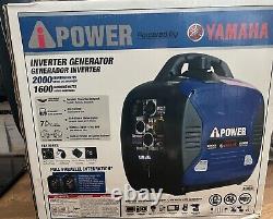 A-iPower 2000-W Quiet Portable Gas Powered Inverter Generator with Yamaha Engine