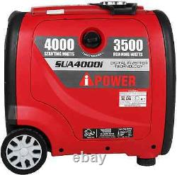 A-iPower 4,000-Watt Super Quiet Portable Gas Powered Inverter Generator Home RV