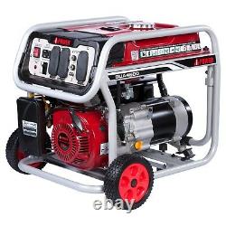 A-iPower 4,500-W Portable Gas Powered Generator with Wheel Kit Home RV Camping