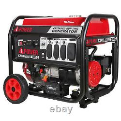 A-iPower AP10000E 10,000-Watt Portable Gas Powered Generator with Electric Start
