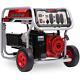 A-ipower 7000 Watt Portable Gas Powered Generator Manual Start With Wheel Kit S