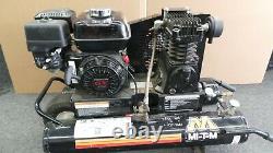 Air Compressor Mi-T-M 6.5 hp Gas Power Single Stage Honda Engine Portable