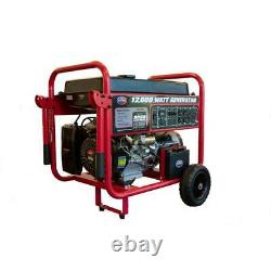 All Power 12,000-W Portable Gas Powered Generator with Electric Start Home RV