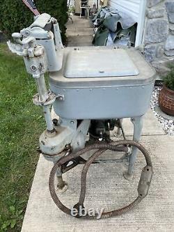 Antique 1937 Maytag Wringer Washer Gas Powered Model 82 Twin Cylinder 823319