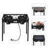 Bbq Grill Cooker Burners Gas Propane Outdoor Camping Picnic Stove 75k & 150k Btu