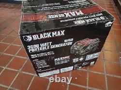 Black Max Bm903600 3600 Watts/4500 Watts Portable Gas Generator D597