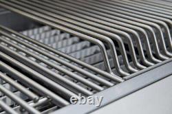 Broilmaster Stainless 42 Gas Grill On Cart- Cast Stainless Steel Burners