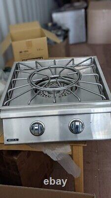 Bull Built-In Propane Gas Stainless Steel Power Burner with Lid Open Box 96000