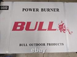 Bull Built-In Propane Gas Stainless Steel Power Burner with Lid Open Box 96000