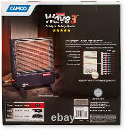 Camco Olympian RV Wave-3 LP Gas Catalytic Safety Heater Multicolor 3000 BTU NEW