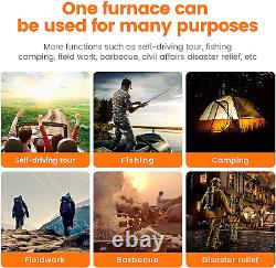 Camping Stove Portable Camp Stove for Backpacking, Camping, Survival Rocket Stove