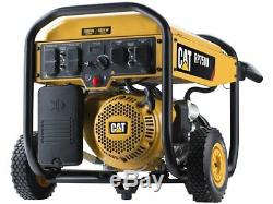 Cat Rp7500e Portable Gas Powered Generator 7500 Running Watts 490-6491